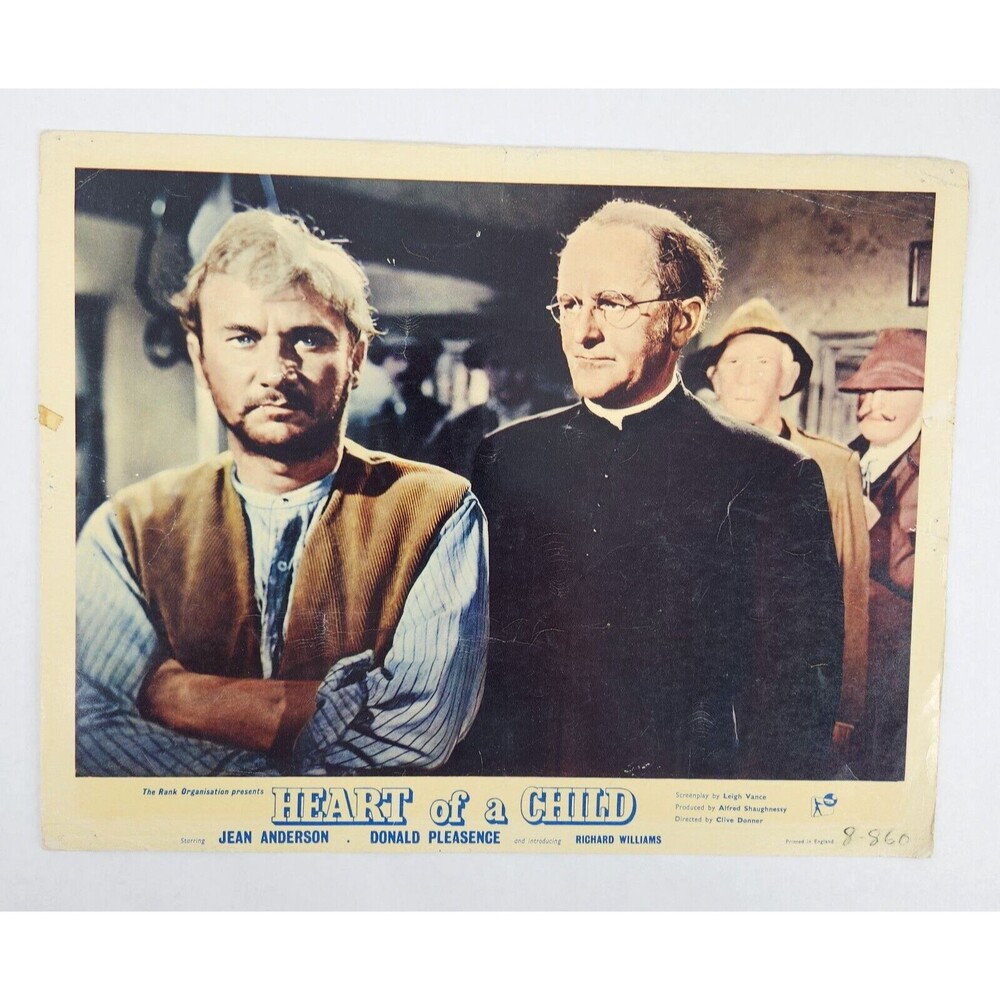 Heart Of A Child 1958 Original Lobby Card Movie Poster UK Jean Anderson Drama